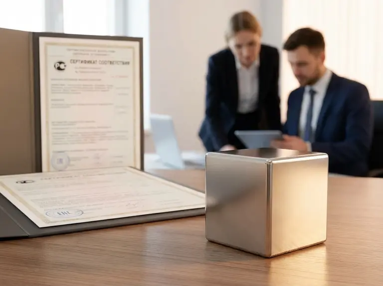 Сертификат на магнит